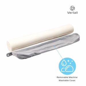 Vertall Travel Pillow Adjustable Memory Foam for Neck, Chin, Back, and Leg Support